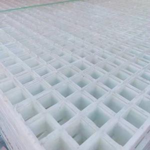 China Transparent FRP Molded Grating Heavy Duty Fiberglass Grating Weather Resistance wholesale