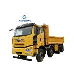 Construction Waste 8*4 Dumper Truck 40000kg FAW Tipper Truck Automatic Unloading