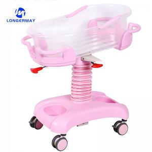China Factory 3 Function Hydraulic Infant Medical Bed ABS Plastic Babies Hospital Crib Baby Pediatric Bed Manufacturers wholesale