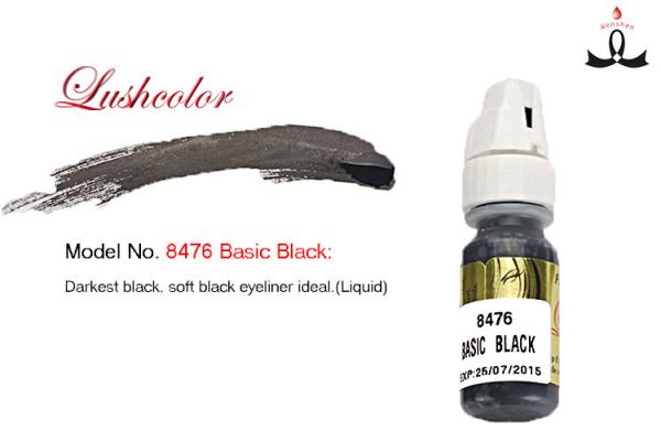 Quality Professional Eyebrow Microblading Permanent Makeup 8475 Basic Black Tattoo Ink for sale
