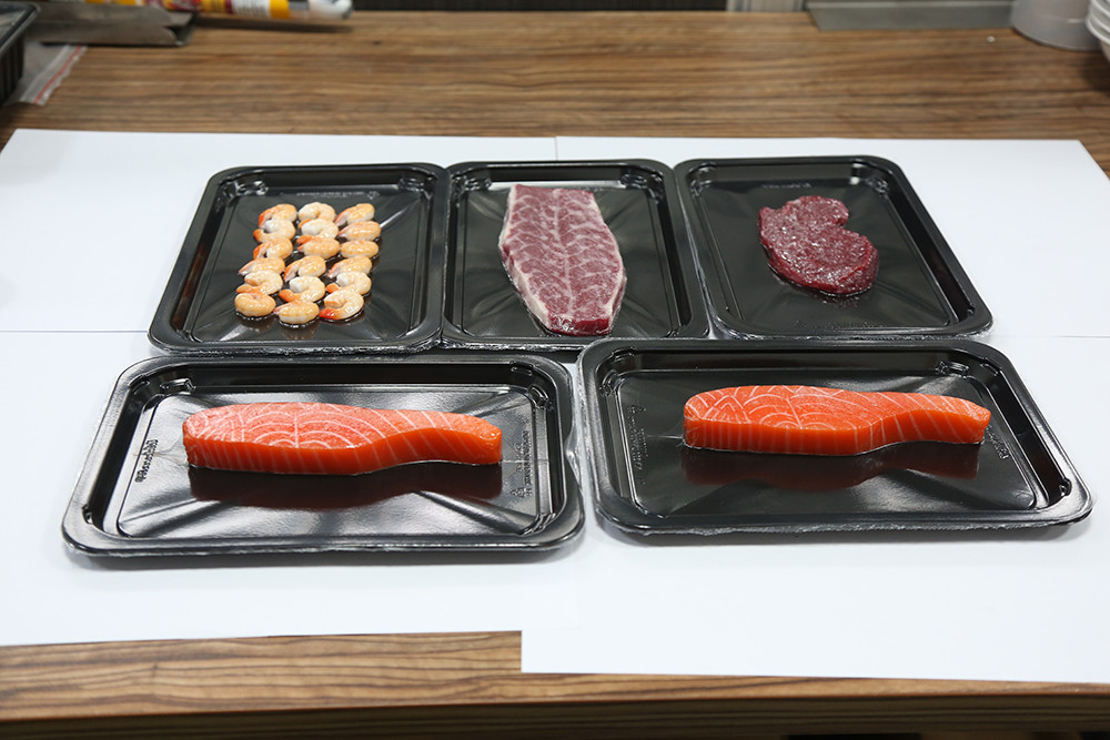 Professional Food Vacuum Sealer Skin Sealing Packaging Equipment 380V 50Hz
