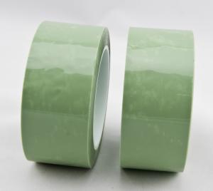 China Silicone adhesive duct green PET film splicing tape for release paper bonding wholesale