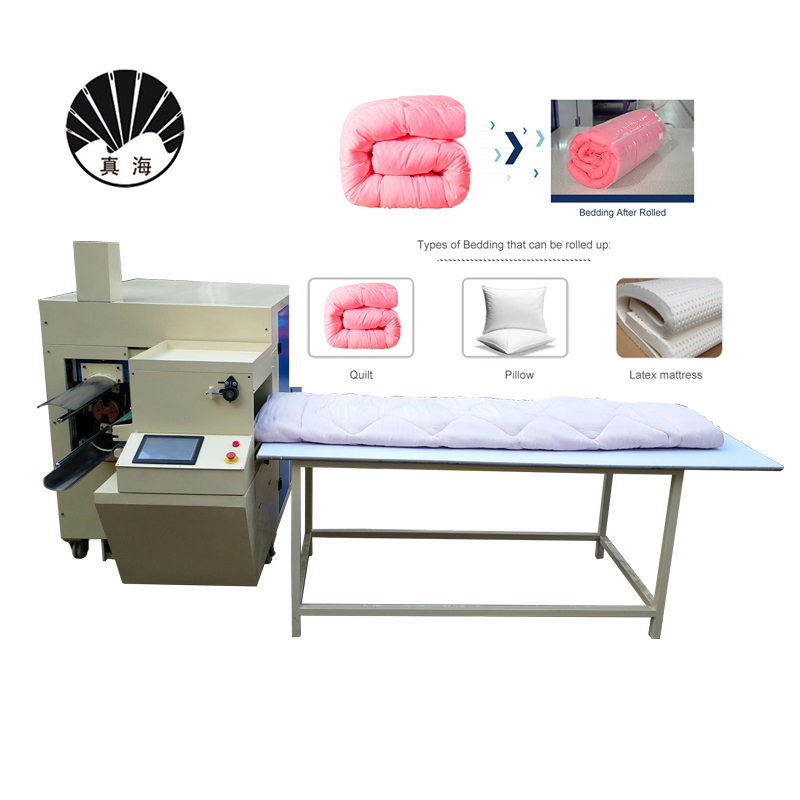Automatic Duvets Cushions Mattress Quilt Pillow Roll Packing Machines