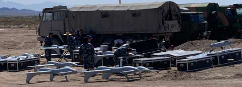 Maximum Flight Distance Of 5000m Payload Of 10kg Hybrid Fixed Wing Unmanned Aerial Vehicle