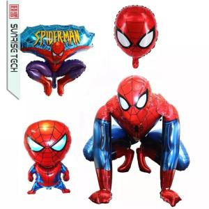 China Cartoon Spiderman Inflatable Helium Toy Foil Balloon wholesale