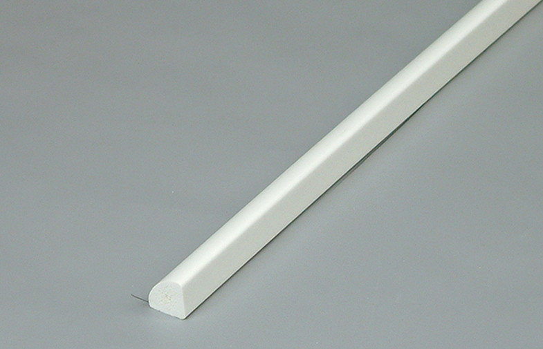 White Recycled Solid Door And Window Frames PVC Waterproof Foam Molding