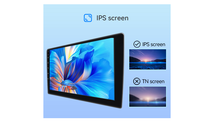 9 Inch Double Din Android Car Stereo 4 Core Wifi Multimedia GPS