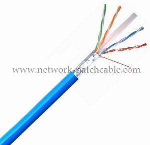 China Professional Cat5e FTP Cable Standard Network PE Insulation Blue wholesale