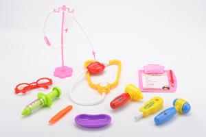 China Medical Pretend And Play Doctor Set Toy Nurse Kit 4 Colors For 3 Year Old And Up wholesale