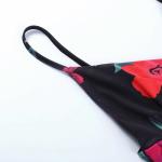 OEM maufactory European and American polyrster sleeveless short skirt sexy V