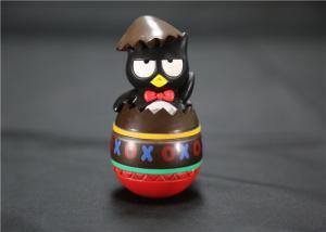 China Professional Black XO Custom Plastic Toys With Sanrio Logo Yellow / Brown Color wholesale