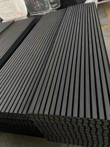 China Meeting Room Oak Wood Veneer Slats Multipurpose 600x2700x21mm wholesale