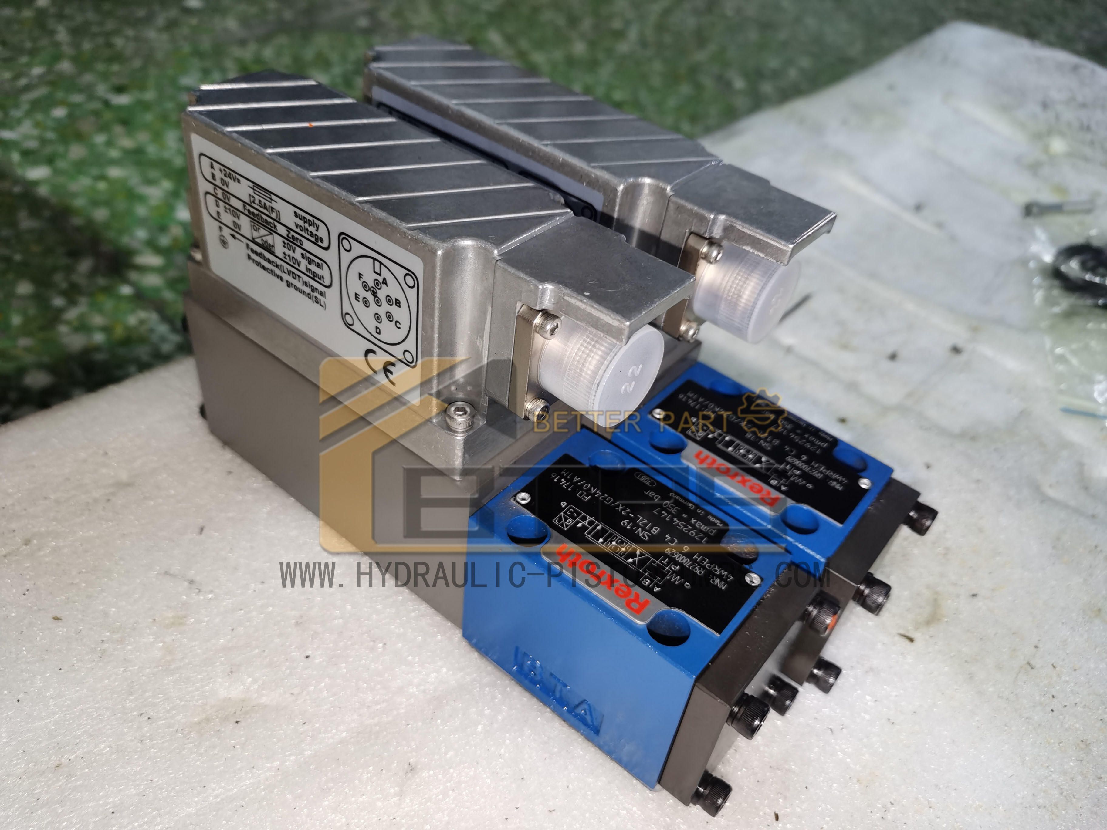Hydraulic Proportional Directional Control Valve 4WRPE 4WREF 4WREE 4WREQ 4WREEM Series 4WREE 10 W1-75-2X/G24K31/A1V