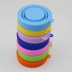 China 2013 newest fashionable/sport/travel camping silicone foldable cup wholesale