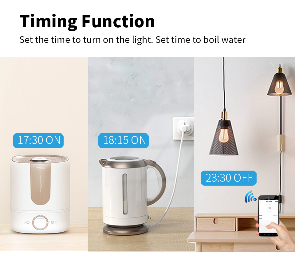 Waterproof Tuya Smart Switch Push Button Panel WiFi Wireless Remote Control