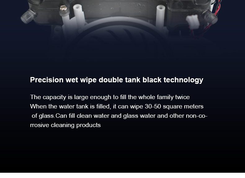 Custom Label Dual Ultrasonic Spray Glass Window Cleaner Robot for Smart Home Cleaning