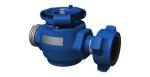 Blue High Pressure Wellhead Valves For Oil Well Cementing Operation
