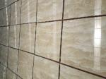 Beige Oman Natural marble tile slab for hospitality renovation