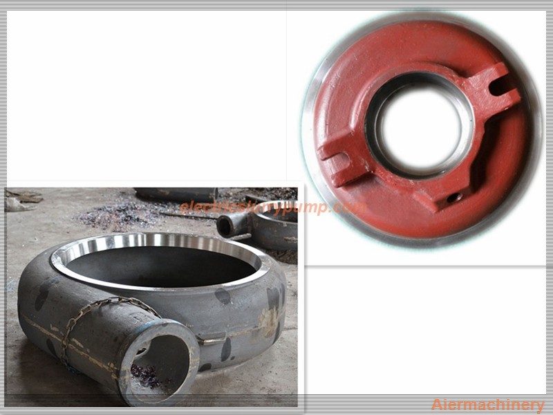 Centrifugal Submersible Sand Pump , Submersible Mud Pump Parts Anti Wear Material