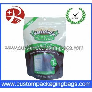 China Plastic Ziplock Stand Up Pouches Packaging For Biscuits / Cookies wholesale