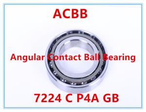 China 7224 C P4A GB Angular Contact Ball Bearing wholesale