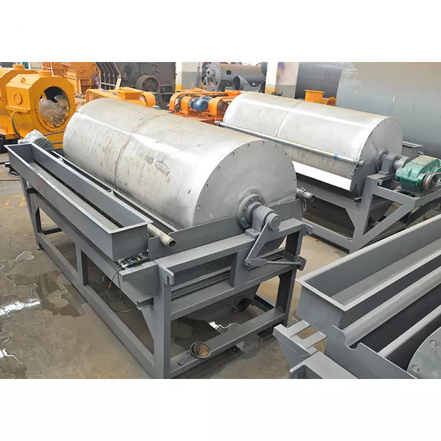 High Efficiency Ctb 15tph Drum Type Magnetic Separator Mining Wet