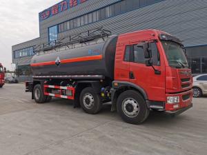 China FAW 10 Wheels Hazardous Chemical Tanker Truck With CA1250PK2L5T3BE5A80 Chassis wholesale