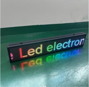 China IP65 Led Car Display Sign Message Screen For Advertising wholesale