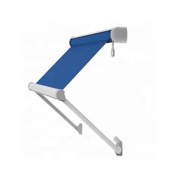 Patio Retractable Window Awnings Aluminium Drop Arm Awning