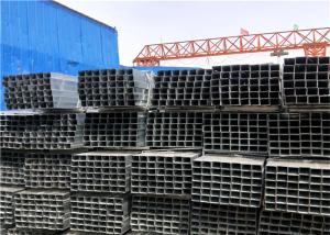 China Dimensional Stable Carbon Steel Square Tube Durable Pre - Galvanized Zinc Coating wholesale