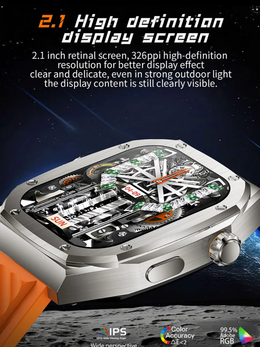 Z79 MAX Outdoor Smart Watch Sleep Blood Pressure Monitoring IP67 Waterproof