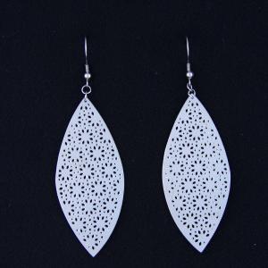 China Fashion High Quality Ladies Women Girls Stainless Steel Earrings LEF67 wholesale