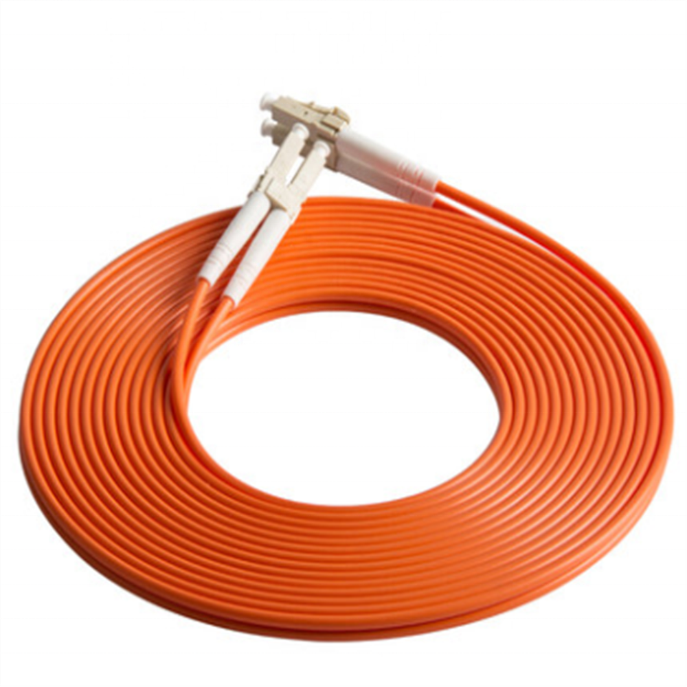 LC UPC OM3 OM1 50/125 Multimode Duplex Fiber Patchcord