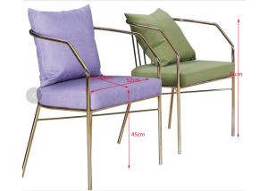 China No Deformation 73cm 52cm Faux Leather Dining Chairs wholesale