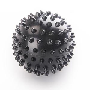 China Black Yoga Gym Spiky Massage Ball Trigger Points Therapy Ball Non Toxic wholesale