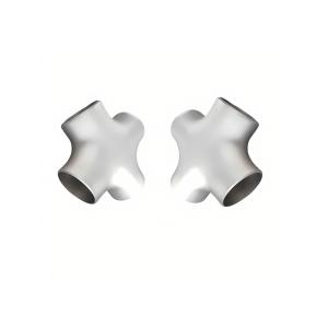 China ASTM B16.9 GR2 Buttweld Titanium Pipe Cross Straight Cross wholesale