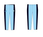 Full Sublimation Boys Cricket Teamwear Pants Out seam Length 72-180cm