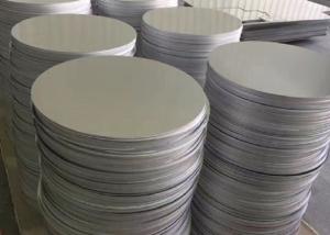 China Low Density 1050 1100 Aluminum Round Disc , Die Casting Aluminum Circle Blanks wholesale