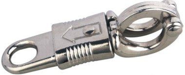 Alloy Nickel Plated Metal Panic Snap Hook Die Casting Fix Rapid Snap