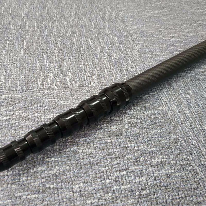 Roll Wrapped Telescoping Carbon Fiber Tubing 1360mm Length
