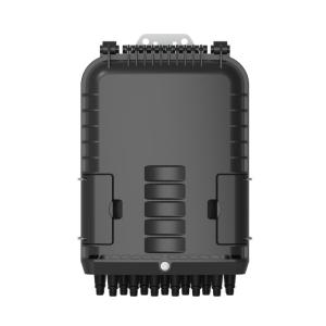 China Outdoor FTTH Fiber Optic Splitter Box for 48 Splicing Capacity and 3 Main Cable Ports wholesale