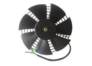 China Black Motorcycle Spare Parts Electric Radiator Cooling Fans For Water Cooled Engine wholesale