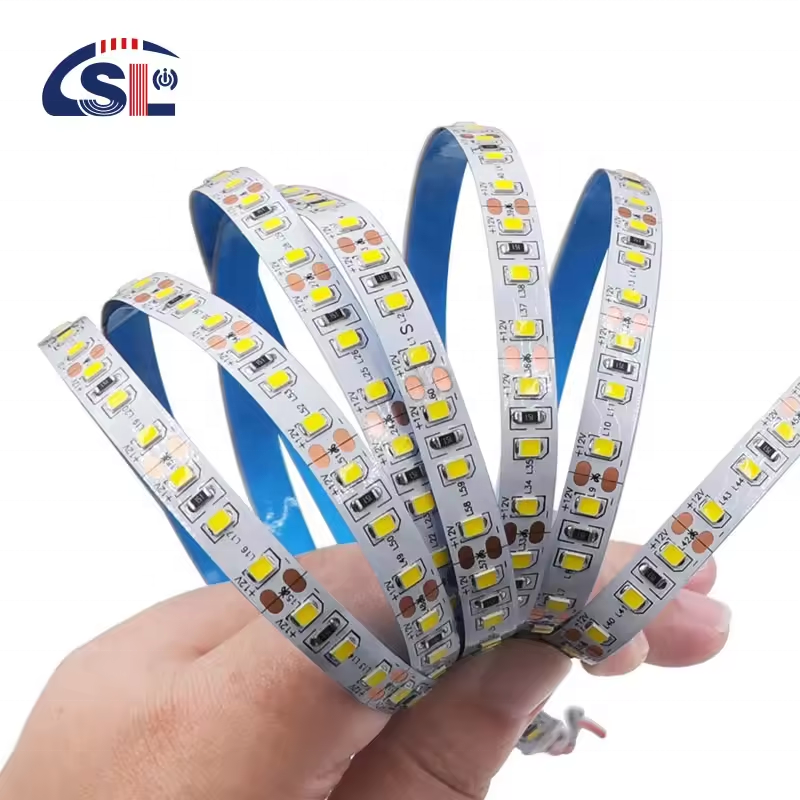 35 Copper Ra70 6500K 8mm DC12V SMD2835 60D LED Light Strips for Bathroom Vanities Mirrors
