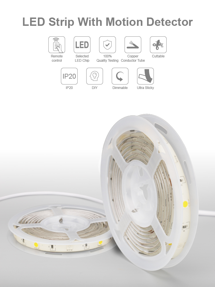 3500K TV Backlight Dream LED Strip RGBW Waterproof Sensored Strip Lights