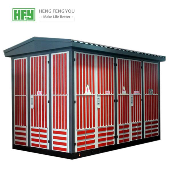 Intelligent Pre Assembled Electrical Substation Box Three Phase Metal Closed