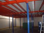 Heavy Weight Load Capacity Industrial Mezzanine Floors with Steel / Plywood