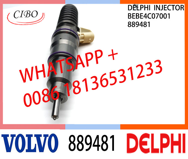 Common Rail Fuel Diesel Injector BEBE4C07001 889481 for VOL truck 16 LITRE INDUSTRIAL