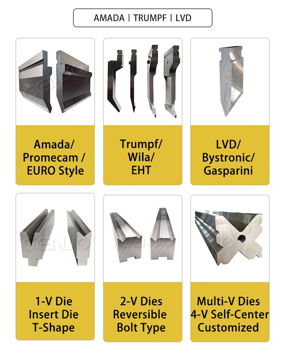 press brake tools