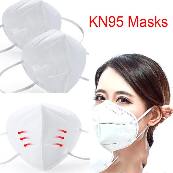 95% Filtration KN95 medical Masks Valved Face Mask Protection Face Breathable