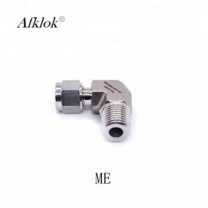 China Stainless Steel 316 Male and Ferrule Elbow Tube Tittings wholesale